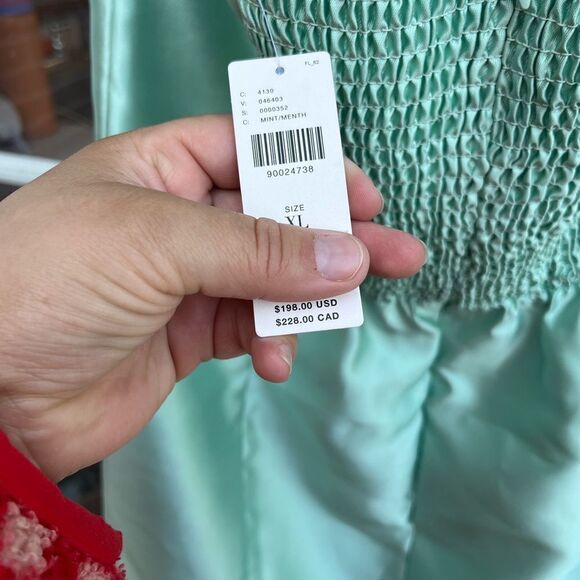 Anthropologie Hutch Bow Halter Slim Mini Dress NWT - Picture 8 of 11